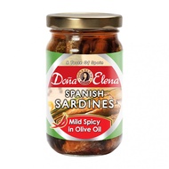 【HOT】 Doña Elena Spanish Sardines Mild Spicy In Olive Oil 228g