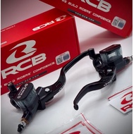RCB BRAKE MASTER E3/E2 14MM & RCB E3 CLUTCH LEVER SET CABLE UNIVERSAL