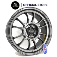 New Sport Rim Original KONIG HYPERGRAM (Flow Forming) 17x8 5x100 5x114.3 ET35 ET42 Dark GunMetal 17 