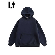 Hong Kong IZZUE Hooded Sweatshirt - Thick & Warm, Perfect for Autumn/Winter