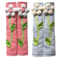 2PCS Pastoral Flower Polka Dot Door/Refrigerator Handle Cover Fridge Door Handle Gloves Home Decor Kitchen Accessories