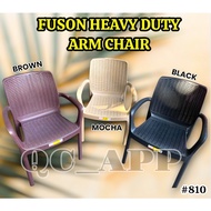(#810) FUSON RATTAN ARM CHAIR ADULT CHAIR OUTDOOR/ INDOOR CHAIR