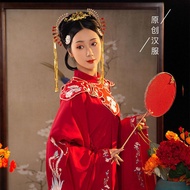 ชุดจีนโบราณผู้หญิง เย็บปักถักร้อย ปักเสื้อแขนใหญ่ เครื่องแต่งกายจีนโบราณ cosplay ชุด HanFu