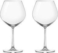Ocean Sante Burgundy Glass, 21.8 fl oz (630 ml), Pack of 2