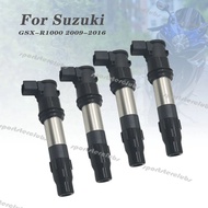 4 PCS Motorcycle Ignition Coil Spark Plug Caps For Suzuki K9 GSX-R1000 GSXR1000 GSXR GSX-R 1000 2009