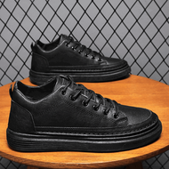 防滑防水休閒百搭潮鞋廚師皮鞋（H19黑色）[尺碼：39-44][下單後聯絡客服確認發貨尺碼]#F288003075