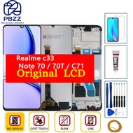 PBZZ LCD Display Screen Assembly Replacement for Realme c33 Realme Note 70 / 70T / C71 LCD Original 