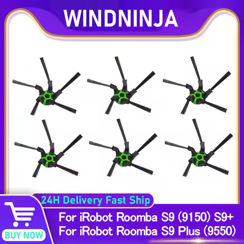 Side Brush For iRobot Roomba S9 (9150) S9+ S9 Plus (9550) Robot Vacuum Cleaner Accessories Replaceme