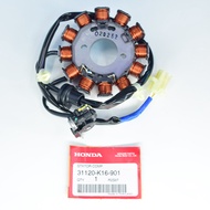 ขดลวดสเตเตอร์ (STATOR COMP) SCOOPY i แท้ศูนย์ฮอนด้า ราคา/1ชิ้น 31120-K16-901