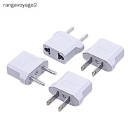 [rangevoyage2] 5/10Pcs Us To Eu Conversion Plug Eu To Us Us To Au Flat Plug To Dual Use [MY]