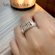 YANS Wealth Abacus 925 Silver Ring