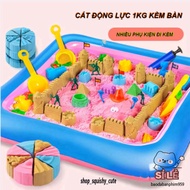 AMAZING KIDS Soft Kinetic Sand Toy Set - Safe and Fun Sand Shovel for Children