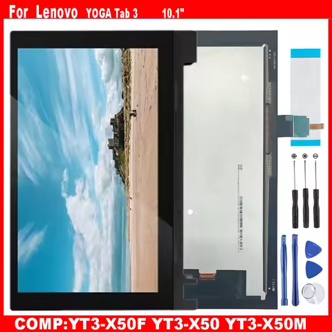 For Lenovo YOGA Tab 3 Tab3 10.1" YT3-X50F YT3-X50 YT3-X50M Touch Screen Digitizer Sensor Glass LCD D