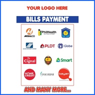 ❧ ◿ ✷ BILLS PAYMENT TARPAULIN AVAILABLE COD