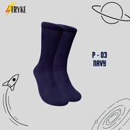 Navy Stryke Socks