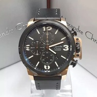 Jam tangan pria Alexandre Christie AC 6280 AC6280 black rosegold