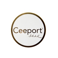 (Large sheet) 72 Ceeport Purifying Stickers - 3cm round Halfcut Logo, surface waterproof