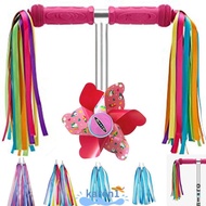 KAREN 2pcs Streamers Tassel Outdoor  Colorful Bike Bicycle Decoration