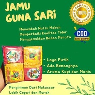 Jamu Guna Sari | Jamu Herbal Untuk Gemuk Sehat isi 30 Sachet Plus 1pcs Bonus Jamu Kuning