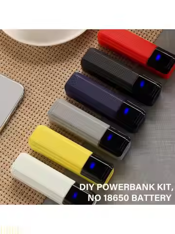 CS1W DIY 18650 Battery Case Small USB Input Portable DIY 18650 Battery Case Power