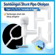 T-Connector Hose Aerator 3/16" Tee Tube Connector Aquarium+Valve Aerator 4 mm