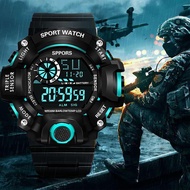 Fashion Infantry Sports Electronic Watch LED Waterproof G Luminous Shock Hand Clock for Men Women Digital Cost Wristwatch