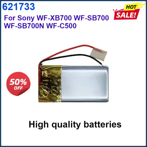 Replacement Backup Battery For Sony WF-XB700 WF-SB700 WF-SB700N WF-C500 Charging Case WH-CH510 Fits 