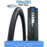 Schwalbe Bicycle Inner Tube 700x25C SCHWALBE ONE, Bicycle Inner Tube 700x25C Folding Tire - Genuine