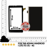 hoot sale LCD + TOUCHSCREEN TAB ADVAN VANDROID I7U / i LITE 4G LAYAR