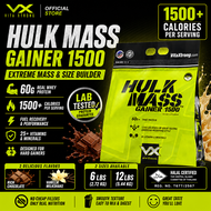 VitaXtrong Hulk Mass Gainer 1500 (12lbs / 5.45kg) | 1500+ kcal Weight & Muscle Gainer 60g Protein [V