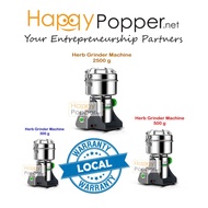 Happypopper Commercial Pengisar Herba Food Herb Herbs Spices Nuts Bean Grinder 300g 500g 2.5kg 2500g