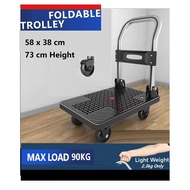 [SG Seller] Foldable Platform Trolley / Trollies / Warehouse / Foldable