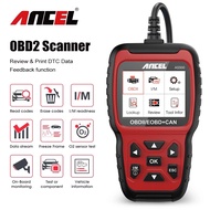 ANCEL AS500 เครื่องสแกนรหัส OBD2เครื่องมือวิเคราะห์ปัญหา OBD 2เครื่องยนต์รถยนต์สำหรับ Toyota Ford BM