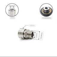 MACS M22 to 3/8 Quick Connect Anti Kink 360 degree connector