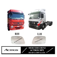 MECERDES BENZ ACTROS MP2 HEAD LAMP GLASS