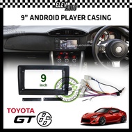 Toyota GT86 Android Player Casing 9" with Player Socket