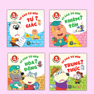 Sách - Combo 4 cuốn Wolfoo EQ (P2)