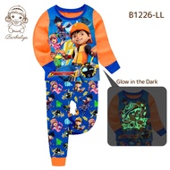 Children's Character Sleepwear Pajamas Glow In The Dark Boboiboy B1226LL