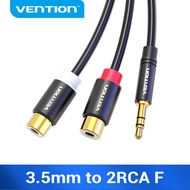 Vention 3.5mm Male to 2RCA Female AUX Cable RCA Jack Splitter Audio Y Cable for iPhone Computer Speaker Stereo 3.5 Cable RCA