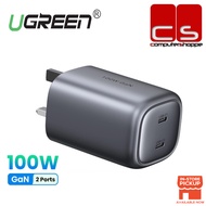 UGREEN 100W USB C GaN Charger-2 Ports Wall Charger - UG-CD254-50328