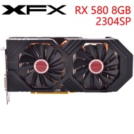 default XFX Video Card RX 580 8GB 256Bit GDDR5 Graphics Cards For AMD RX 500 Series VGA Cards RX580 