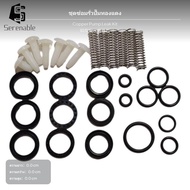 Serenable Copper Pump Kit Efficient Leak Fix and Wear Repair Kit with Seals and Plungers for QL280 Q