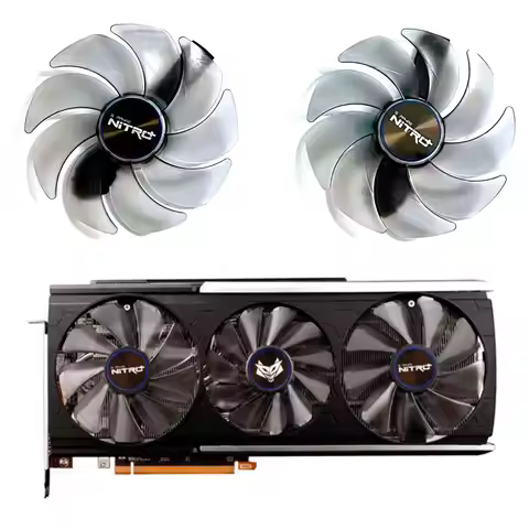 LZQIY DIY new GPU fan dual ball fan 95MM 6pin suitable for Sapphire Radeon RX5700XT 8GB NITRO+ speci