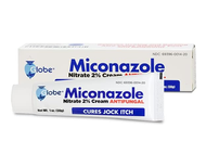Globe Antifungal Cream Jock Itch Ringworm Athletes Foot Treatment 2% Miconazole Nitrate Cream 30g