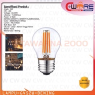 Edison Incandescent cafe Filament LED Bulb G45 - cw2377 CW2