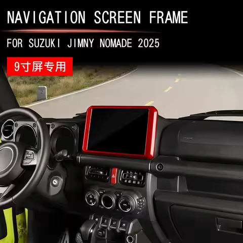 For 2025 Suzuki Jimny Nomade 9-inch Custom-Fit Navigation Screen Frame Car Interior Modification Pro