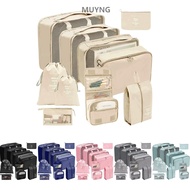 10Pcs Suitcase Storage Bag Foldable Shoes Clothes Underwear Sort Makeup Bag Travel Essentials Organi