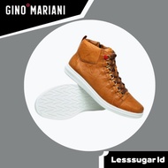 Sepatu GINO MARIANI Original Model Boots Kulit Tan Gregory 1