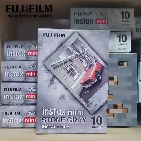 Instax Mini 12 Film 10-30 Sheets Fujifilm Instax Mini Stone Gray Design Film Mini 11 8 9 7s 25 26 70