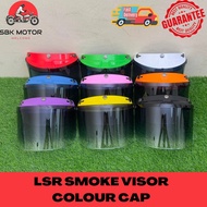 LSR 2 Tone Visor Colour Cap | Helmet Visor Cermin Helmet Tinted Shield